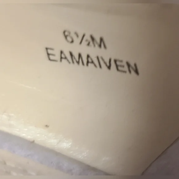 Enzo Angiolini Maiven silver Peep Toe Pump size 6.5 embellished - Picture 5 of 11